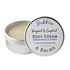 Bubbles & Balms Bergamot & Grapefruit Body Cream for dry & sensitive skin opened and showing a smooth, absorbent texture.