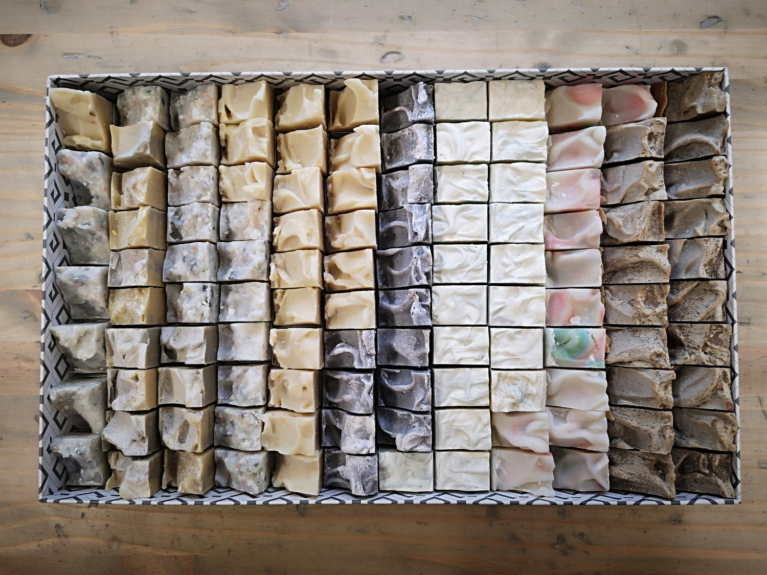 Collection of All Natural Soaps from Bubbles & Balms near Saint John, New Brunswick