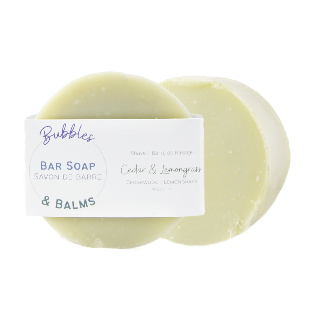 Cedar &amp; Lemongrass Shaving Soap