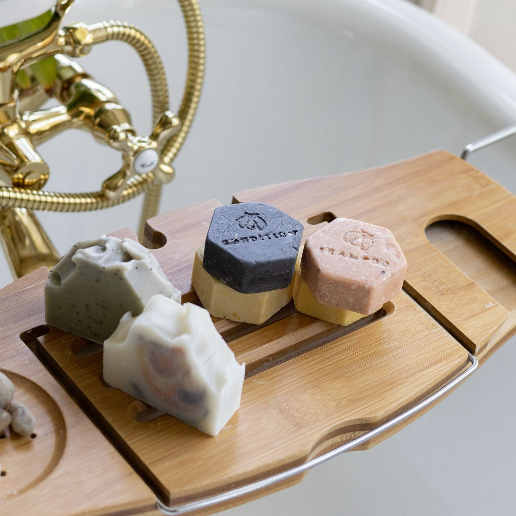 Rosehip & Lavender Shampoo and Conditioner bar Bubbles and Balms Near me