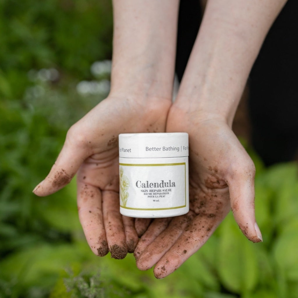 Bubbles &amp; Balms Calendula Salve in Gardener&